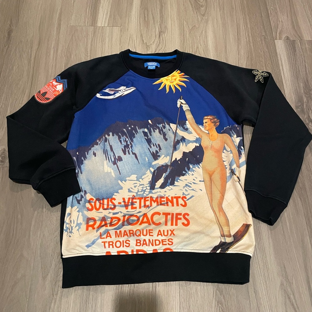 Men’s Vintage Adidas Vintage 2012 Winter Games Crewneck — Size M